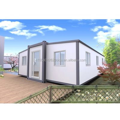Family Living with Bulk Extendable Container House and Foldable Prefabricated House 2 Bedroom Family House