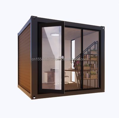 Affordable Container House with 50/75/100mm Wave Sandwich Panel Wall and Aluminum Alloy Windows