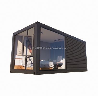 Easy Assemble Luxury Living Container House with Galvanized Steel Square Tubes Main Structure