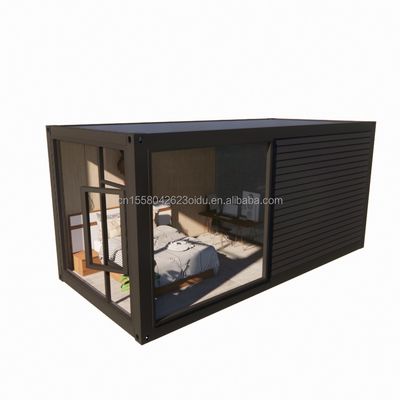 Easy Assemble Luxury Living Container House with Galvanized Steel Square Tubes Main Structure