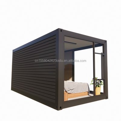 Easy Assemble Luxury Living Container House with Galvanized Steel Square Tubes Main Structure