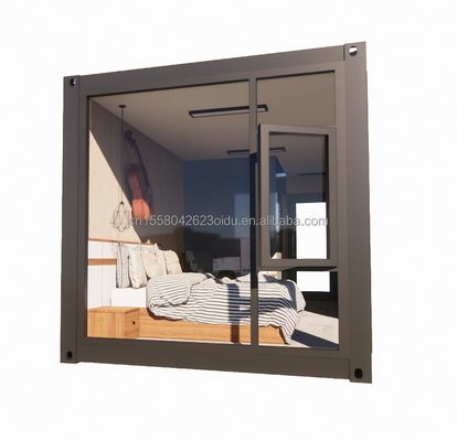 Easy Assemble Luxury Living Container House with Galvanized Steel Square Tubes Main Structure