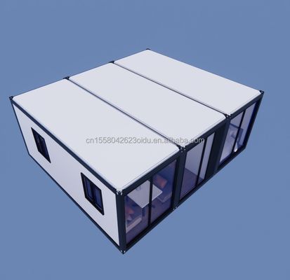 Container Houses Affordable Steel Structure Prefab Homes with 50/75/100mm Wave Sandwich Panel Walls