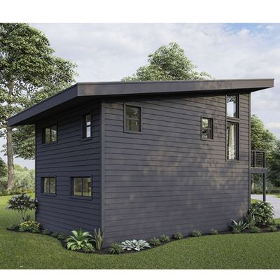Galvanized Steel Square Tubes 2 Bedroom Outdoor Building Prefab Shipping Container House for Villa/Hot Courtyard Garden