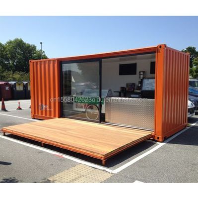 Bathroom Tiny House 2 Story Container House with Prefab Modular Homes and Aluminum Alloy Windows
