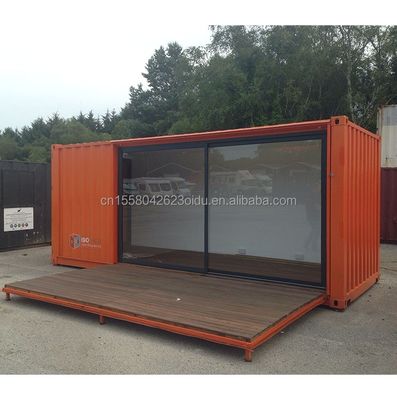 Bathroom Tiny House 2 Story Container House with Prefab Modular Homes and Aluminum Alloy Windows