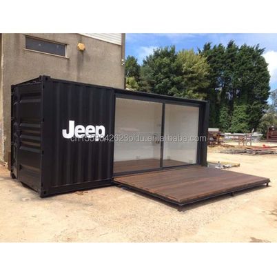 Bathroom Tiny House 2 Story Container House with Prefab Modular Homes and Aluminum Alloy Windows