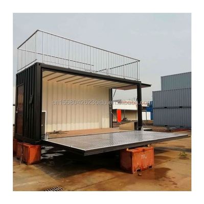 Bathroom Tiny House 2 Story Container House with Prefab Modular Homes and Aluminum Alloy Windows