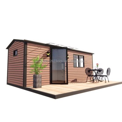 Modern Design Modular Steel Container House Prefabricated Flat Pack for Outdoor Aluminum Alloy Windows Included in Design