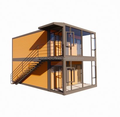 Hotel 2 Floor Luxury Boxable Extendable Container House with Customized Color and Personalized Customization