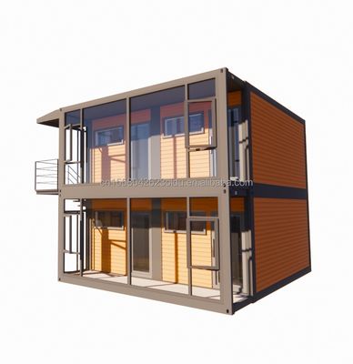 Hotel 2 Floor Luxury Boxable Extendable Container House with Customized Color and Personalized Customization