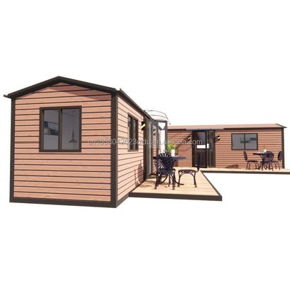 Modern Design Modular Steel Container House Prefabricated Flat Pack for Outdoor Aluminum Alloy Windows Included in Design