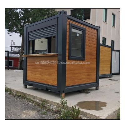 Mobile Prefab Modular Storage Room Shipping Container Office Container Houses with Aluminum Alloy Windows 20ft or 40ft