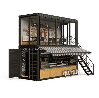 Hotel Business Chinese Design Style 20ft Multi-Colored Garden Container House For Customization