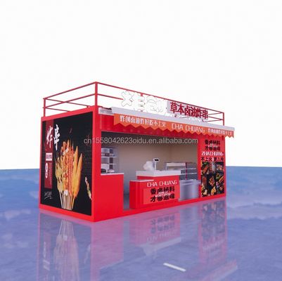 20ft Wooden Studio Flat Package Container Mobile Bar for Wall 50/75/100mm Wave Sandwich Panel and Convenient Transport