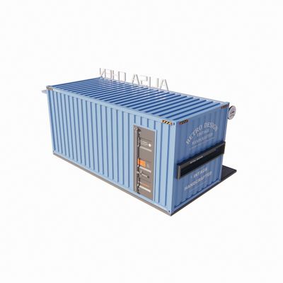 Galvanized Steel Square Tubes Container Houses 20ft Portable Kiosk Modified Prefab Modular Coffee Shop Shipping Container Bar