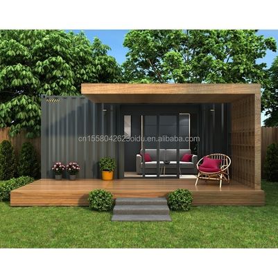 Customizable Design Modern EU 20ft Wooden Prefabricated House Garden Tiny Independent Apartment