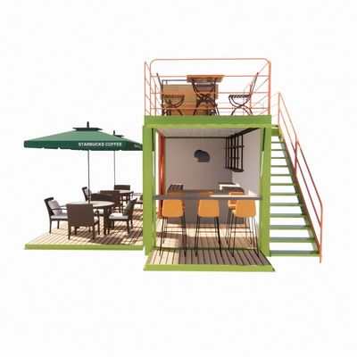 2023 Top Selling Outdoor Modular Prefab Houses Container Steel Frame Galvanized with Galvanized Steel Bending Container