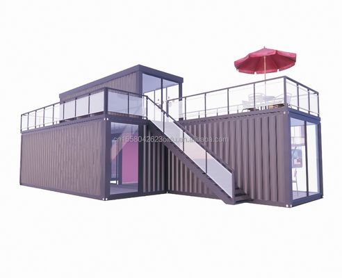 Mobile Luxury Living Homes Container Tiny House Modern Portable Garden House for Customized Color 20ft or 40ft