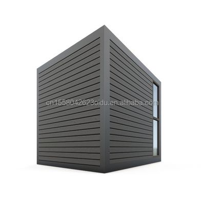 Galvanized Steel Square Tubes 10ft Modern Wooden Steel Structure Office for Commercial Space