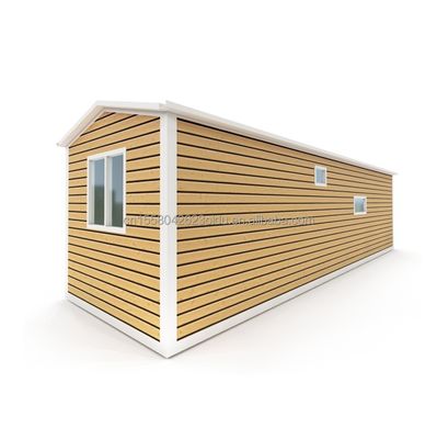 Vacation Style Family Prefabricated Wooden House with 2 Bedrooms 1 Bathroom 1 Kitchen Directly
