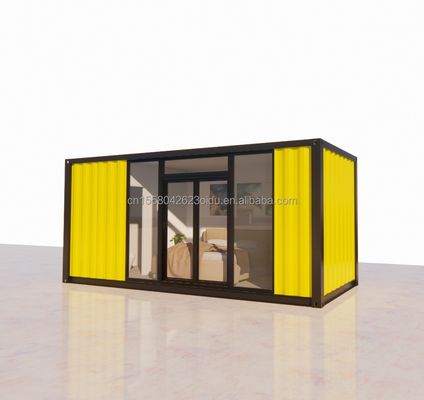 Prefabricated Houses Villas Steel Structure Container House Luxurious Tiny House with Window Aluminum Alloy Windows