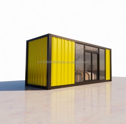 Prefabricated Houses Villas Steel Structure Container House Luxurious Tiny House with Window Aluminum Alloy Windows