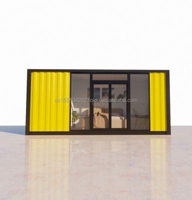 Prefabricated Houses Villas Steel Structure Container House Luxurious Tiny House with Window Aluminum Alloy Windows