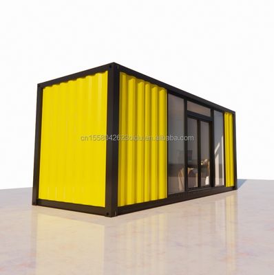 Prefabricated Houses Villas Steel Structure Container House Luxurious Tiny House with Window Aluminum Alloy Windows