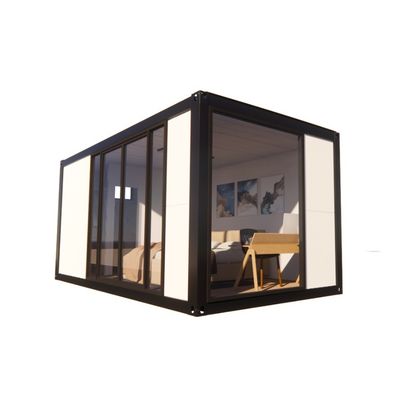 Hotel Accommodation 20ft Prefabricated Detachable House with Galvanized Steel Bending 180g and Customizable Design