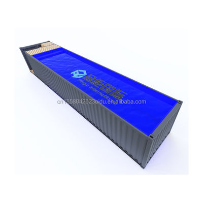 Outdoor Home Style Swimming Pool 20ft Shipping Container Pool with Customized Color and Aluminum Alloy Windows