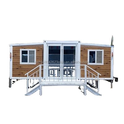 Alluminum Alloy Window 20Ft Expandable Prefab Villa Hurricane-Proof Portable Mobile Luxury Apartment for Luxurious Living