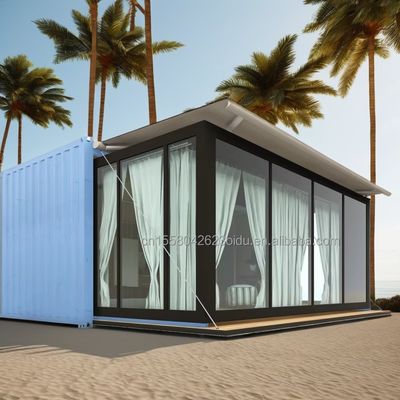 Alluminum Alloy Window Portable Home for Apartments Ready-Made 40Ft Expandable Prefab Steel Structure