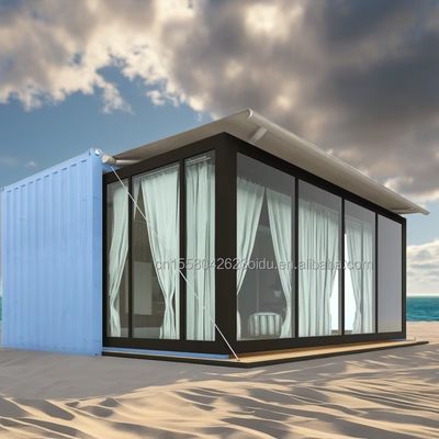 Alluminum Alloy Window Portable Home for Apartments Ready-Made 40Ft Expandable Prefab Steel Structure