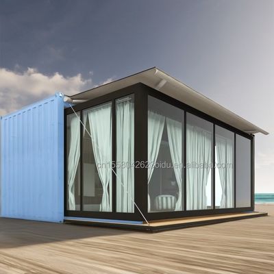 Alluminum Alloy Window Portable Home for Apartments Ready-Made 40Ft Expandable Prefab Steel Structure