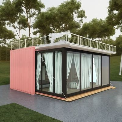 Alluminum Alloy Window Portable Home for Apartments Ready-Made 40Ft Expandable Prefab Steel Structure