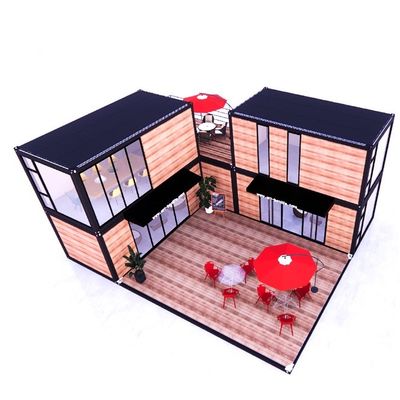 Modern Design 20 Foot Extendable Flat Pack Modular Home Prefab Sandwich Panel Shipping 3 Bedroom Container House for Hotel