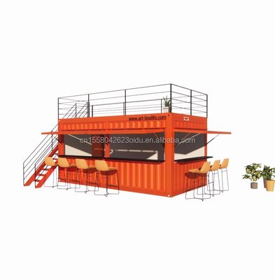 Affordable 20ft or 40ft Shipping Container Prefabricated Shops Stores with Aluminum Alloy Windows