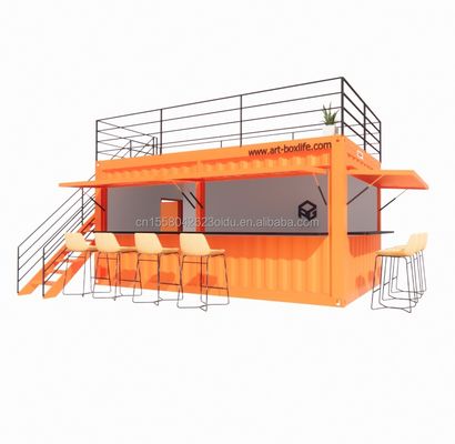 Affordable 20ft or 40ft Shipping Container Prefabricated Shops Stores with Aluminum Alloy Windows