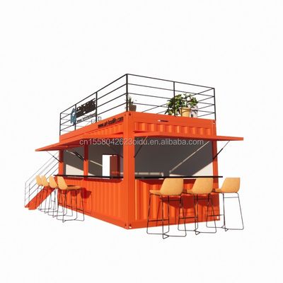Affordable 20ft or 40ft Shipping Container Prefabricated Shops Stores with Aluminum Alloy Windows