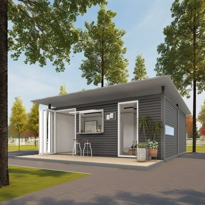 Galvanized Steel Bending Modern Design Prefabricated House for Shipping Container Sandwich Panel Modular Shop Apartment