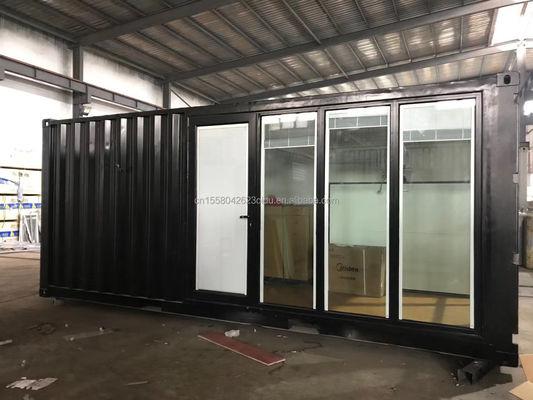 20ft Portable Foldable Container Cabin House with Customized Color and Galvanized Steel Square Tubes