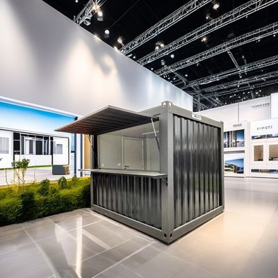 Steel Structure Frame Welded Modern Design Style 20ft Simple and Luxurious Garden House Flat Packaging Assembled Container Mobile House