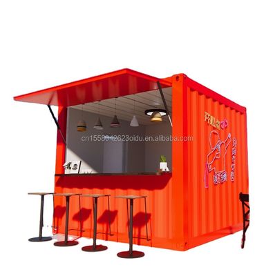 Steel Structure Frame Welded Modern Design Style 20ft Simple and Luxurious Garden House Flat Packaging Assembled Container Mobile House