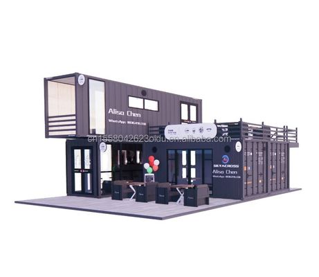 Portable Shipping Modular Prefab Folding Living Homes Storage Expandable Container House with Customized Color and 3D Model