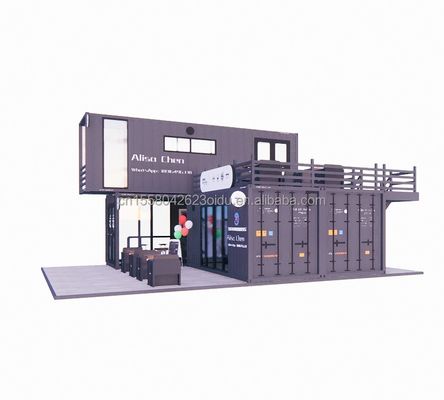 Portable Shipping Modular Prefab Folding Living Homes Storage Expandable Container House with Customized Color and 3D Model
