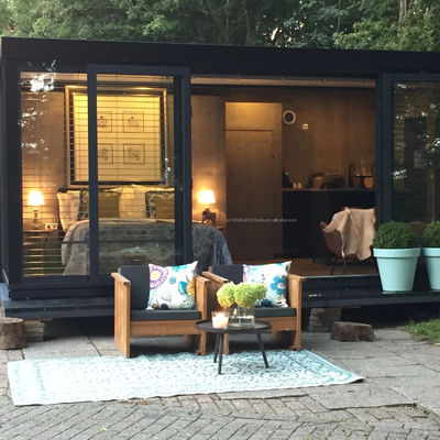 2 Bedroom Expandable Container House Prefab Steel Modular Tiny Home for Outdoor in Customized Color and 20ft or 40ft Size