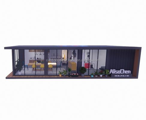 Family Housing Solution 20FT Combination Flat Packaging Container with 2 Rooms and 3 Bedrooms Hotel Style