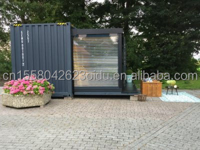 2 Bedroom Expandable Container House Prefab Steel Modular Tiny Home for Outdoor in Customized Color and 20ft or 40ft Size