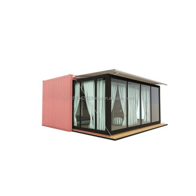 20ft Luxury Prefabricated Expandable Container House Ready Made Flat Pack Villa with Customized Color and Shipping Cost